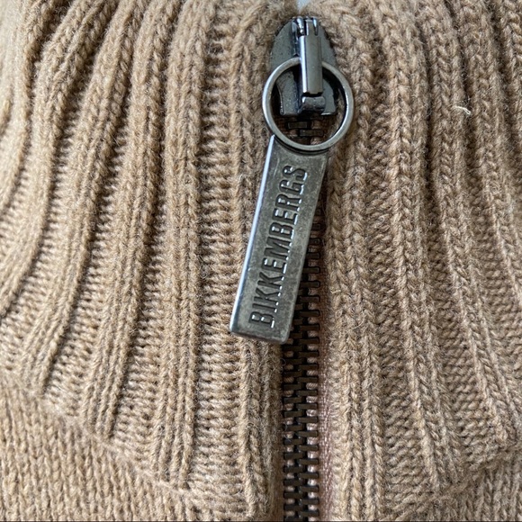 Bikkembergs Wool Full Zip Sweater Made In Italy - Picture 3 of 13